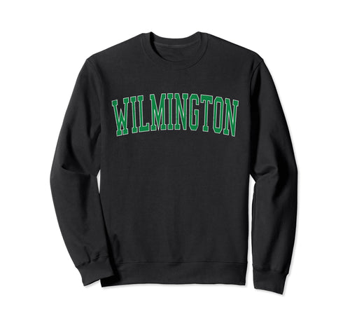 Wilmington Oh Distressed Green Sweatshirt - Graphic Print for Adults - T-Shirt, Sweatshirt, Hoodie
