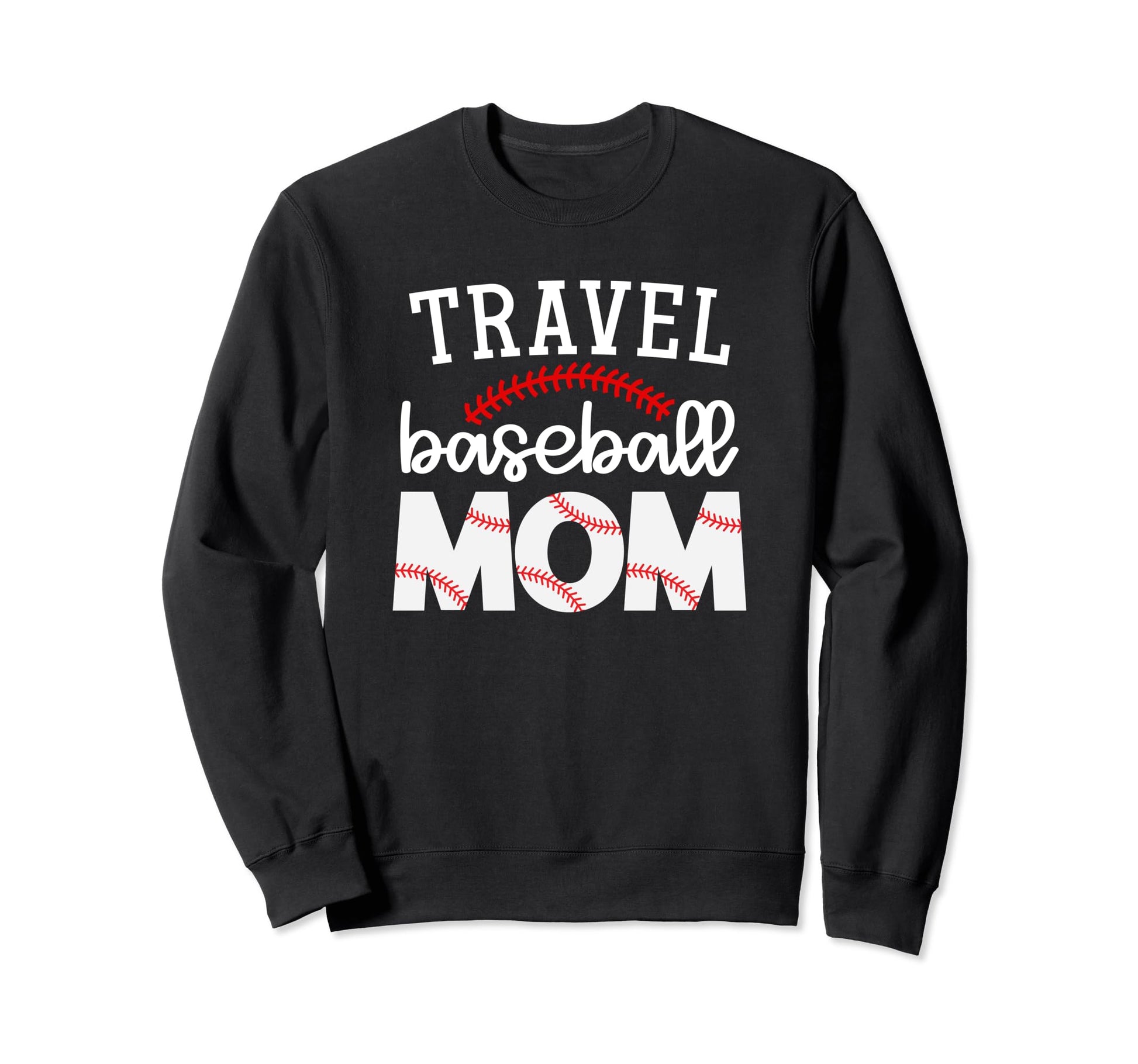 Travel Baseball Mom Gift Baseball Sweatshirt - Unique Graphic for Adults - T-Shirt, Sweatshirt, Hoodie