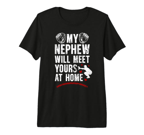 Home Baseball Catcher Aunt Baseball T-Shirt - Minimalist Print Unisex - T-Shirt, Sweatshirt, Hoodie