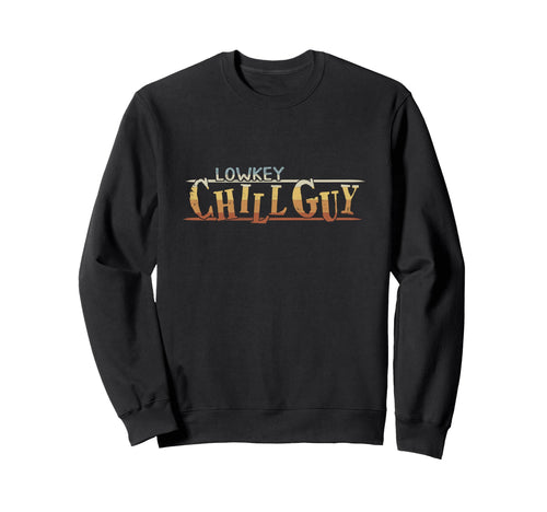 Lowkey Chill Guy Rainbow Meme Fun Sweatshirt - Novelty Apparel Unisex - T-Shirt, Sweatshirt, Hoodie