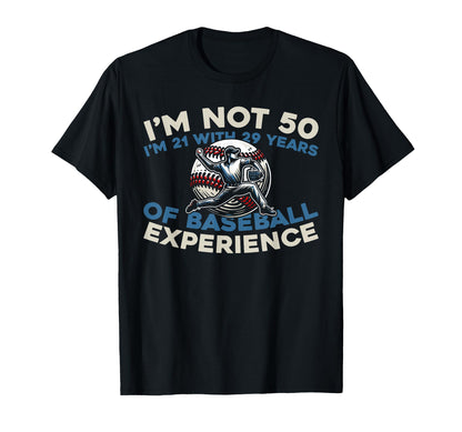 50Th Birthday Baseballer Team Sport T-Shirt - Streetwear Style Men Women - T-Shirt, Sweatshirt, Hoodie