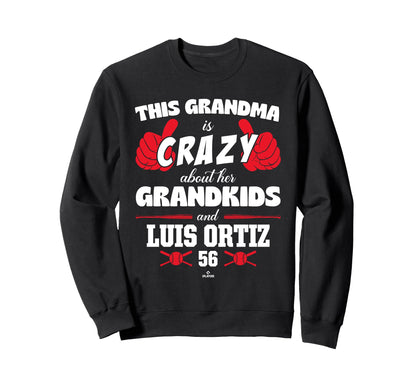 Grandma Crazy Luis Ortiz Sweatshirt - Custom Art Print Men Women - T-Shirt, Sweatshirt, Hoodie