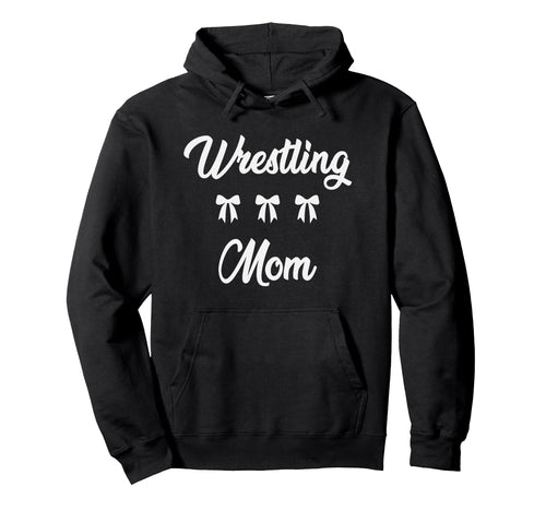Wrestling Mom Wrestler Sports Moms Hoodie - Minimalist Print Men Women - T-Shirt, Sweatshirt, Hoodie