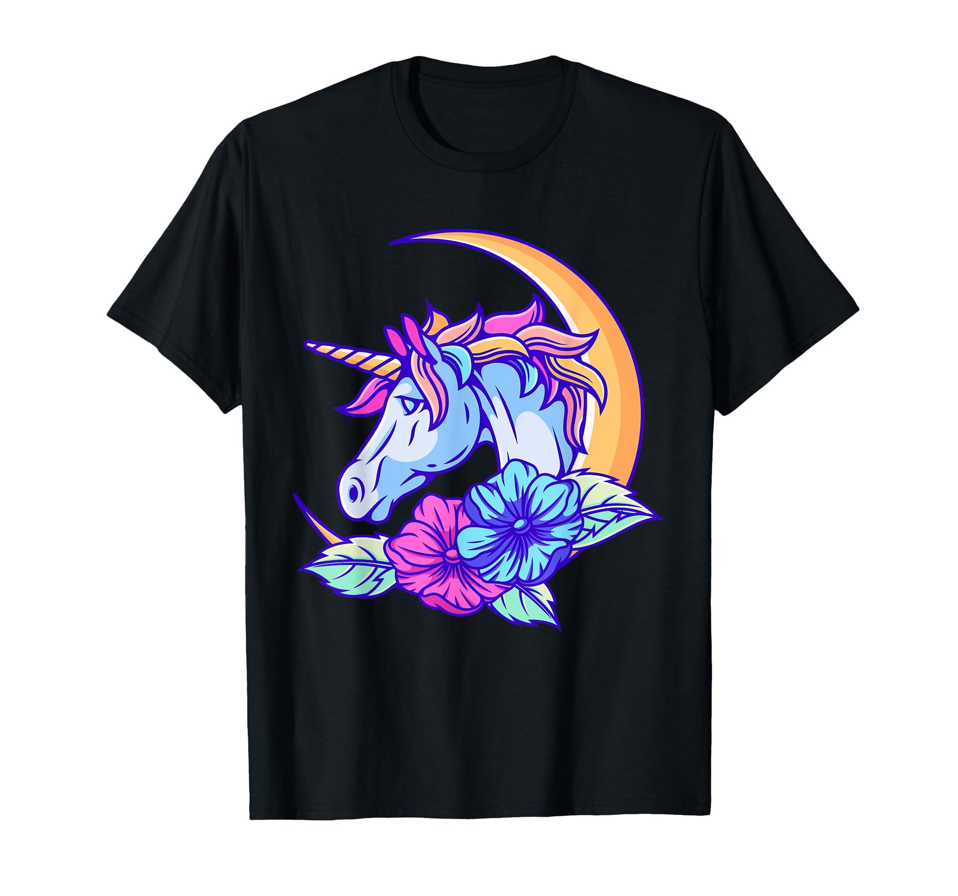 Pastel Goth Unicorn Vaporwave T-Shirt - Streetwear Style Men Women - T-Shirt, Sweatshirt, Hoodie