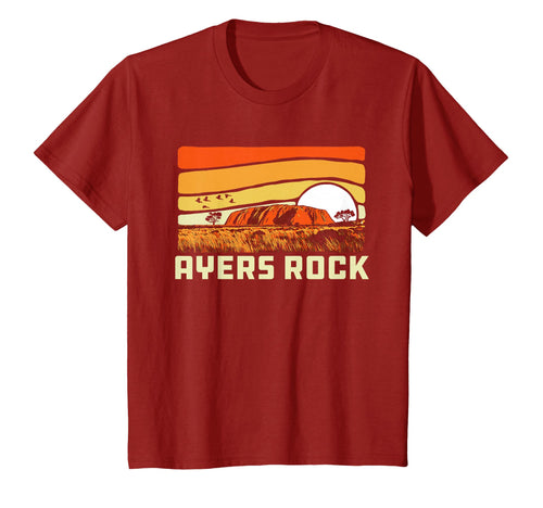 Ayers Rock Uluru Australia Landmark 80S T-Shirt - Unique Graphic Unisex - T-Shirt, Sweatshirt, Hoodie