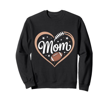 Game Day Team Sports Heart Sweatshirt - Custom Art Print for Adults - T-Shirt, Sweatshirt, Hoodie