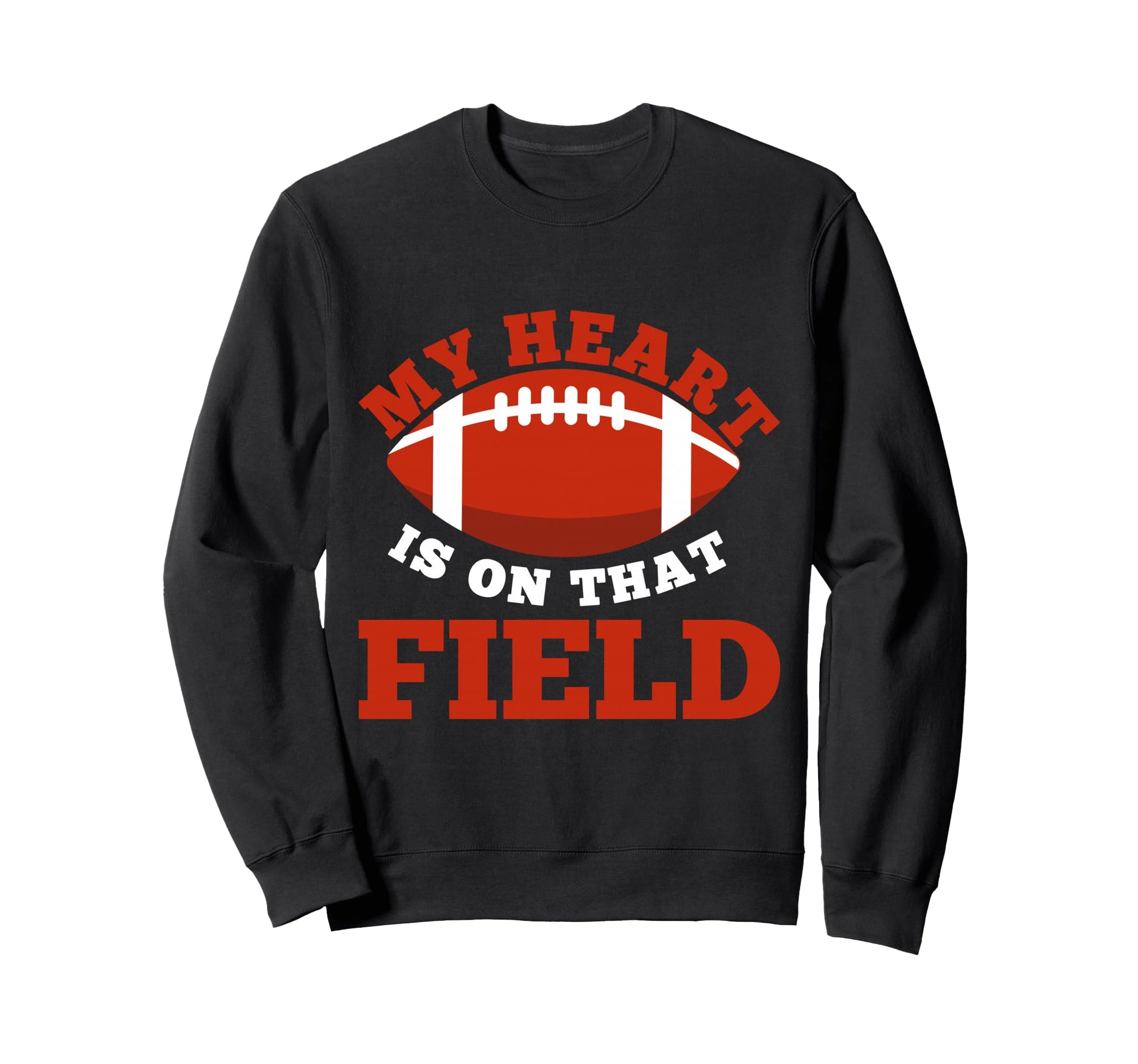 My Heart Is That Field Playing Sweatshirt - Aesthetic Graphic for Adults - T-Shirt, Sweatshirt, Hoodie
