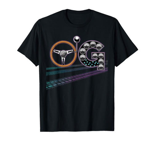 Old School Og Hip Hop Vinyl Cds Tapes T-Shirt - Custom Art Print Men Women - T-Shirt, Sweatshirt, Hoodie