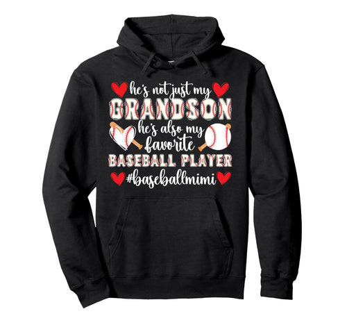 Proud Baseball Mimi Grandma Mimi Baseball Hoodie - Unique Graphic Unisex - T-Shirt, Sweatshirt, Hoodie