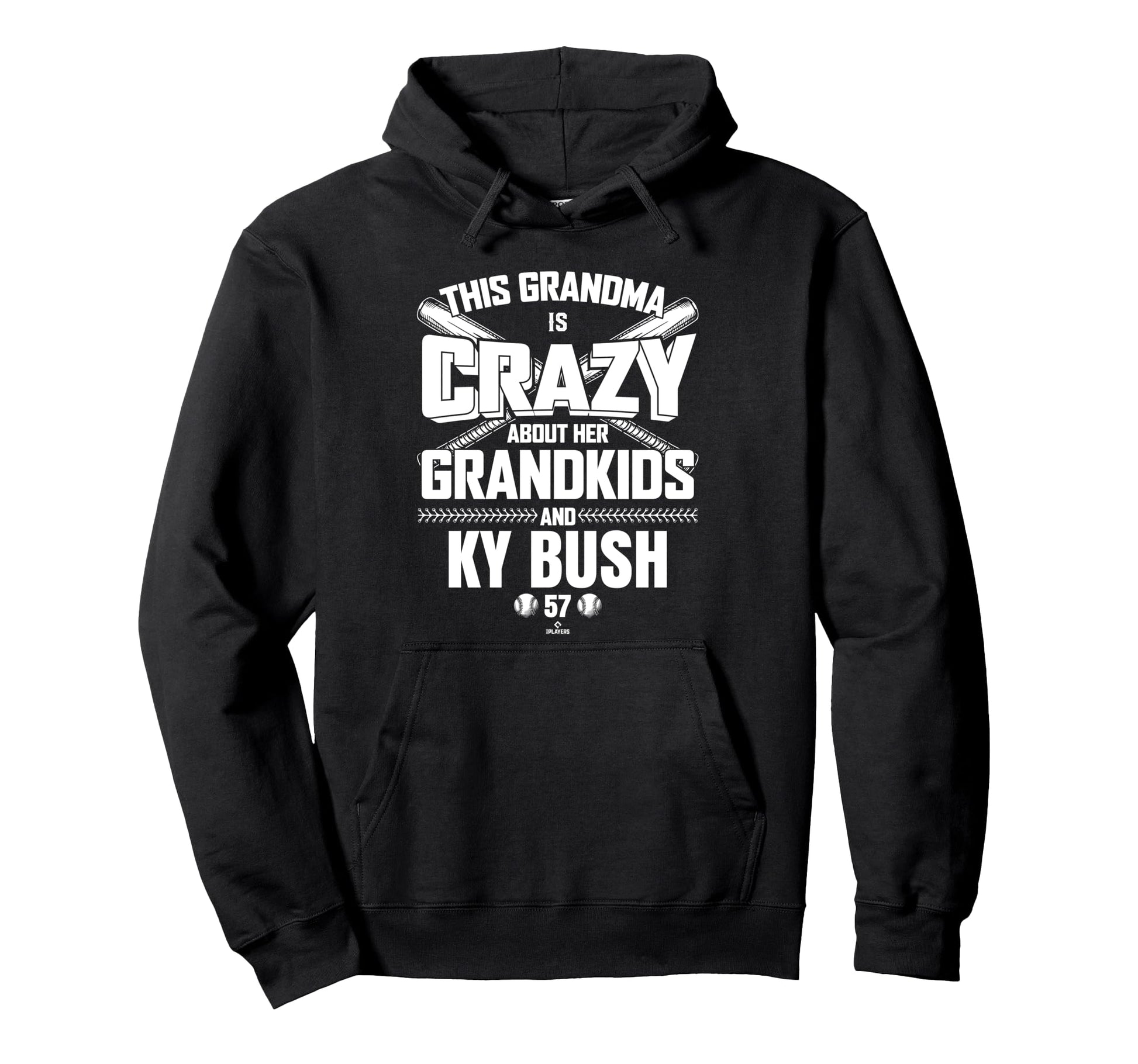 Grandma Crazy Ky Bush Chicago Baseball Hoodie - Unique Graphic Men Women - T-Shirt, Sweatshirt, Hoodie
