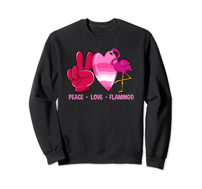 Funny Flamingo Flamingo Love T-Shirt - Fun Novelty Design Men Women - T-Shirt, Sweatshirt, Hoodie