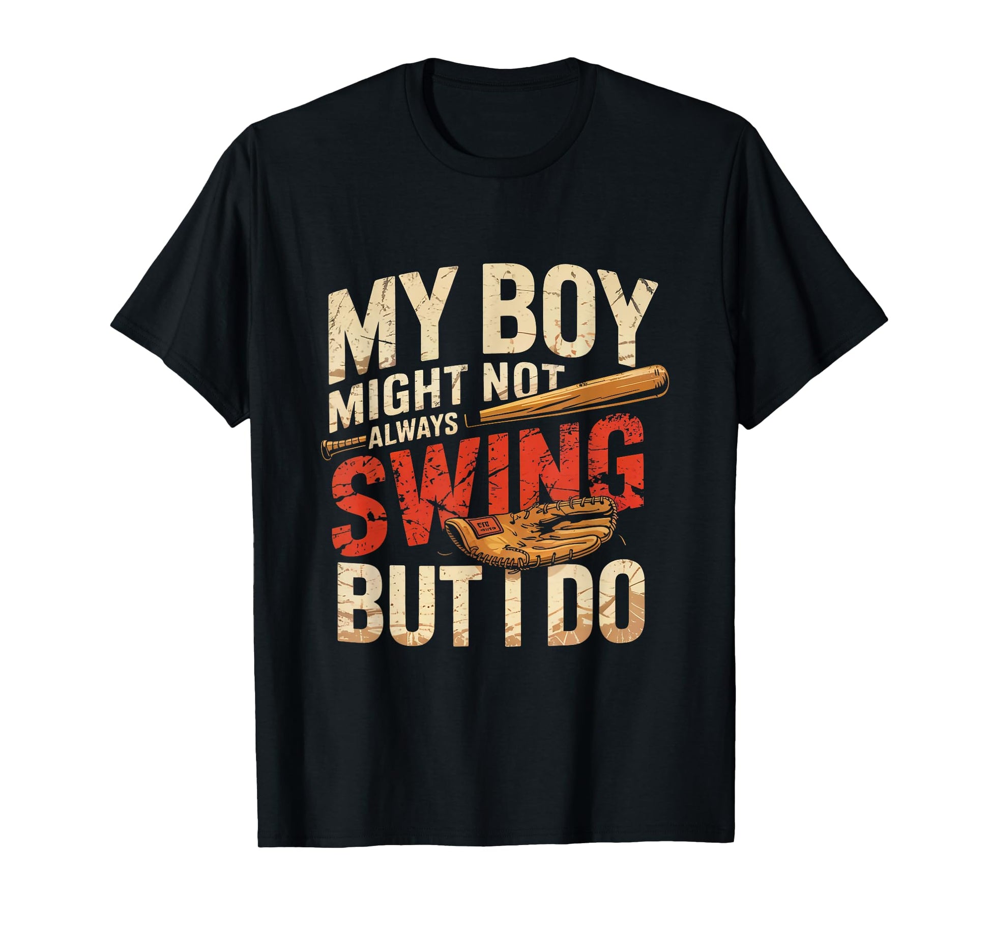 My Might Not Always Swing But I Do T-Shirt - Fun Novelty Design for Adults - T-Shirt, Sweatshirt, Hoodie