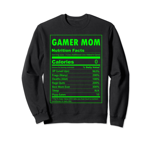 Gamer Mom Best Video Gamer Mom Ever Sweatshirt - Graphic Print Men Women - T-Shirt, Sweatshirt, Hoodie