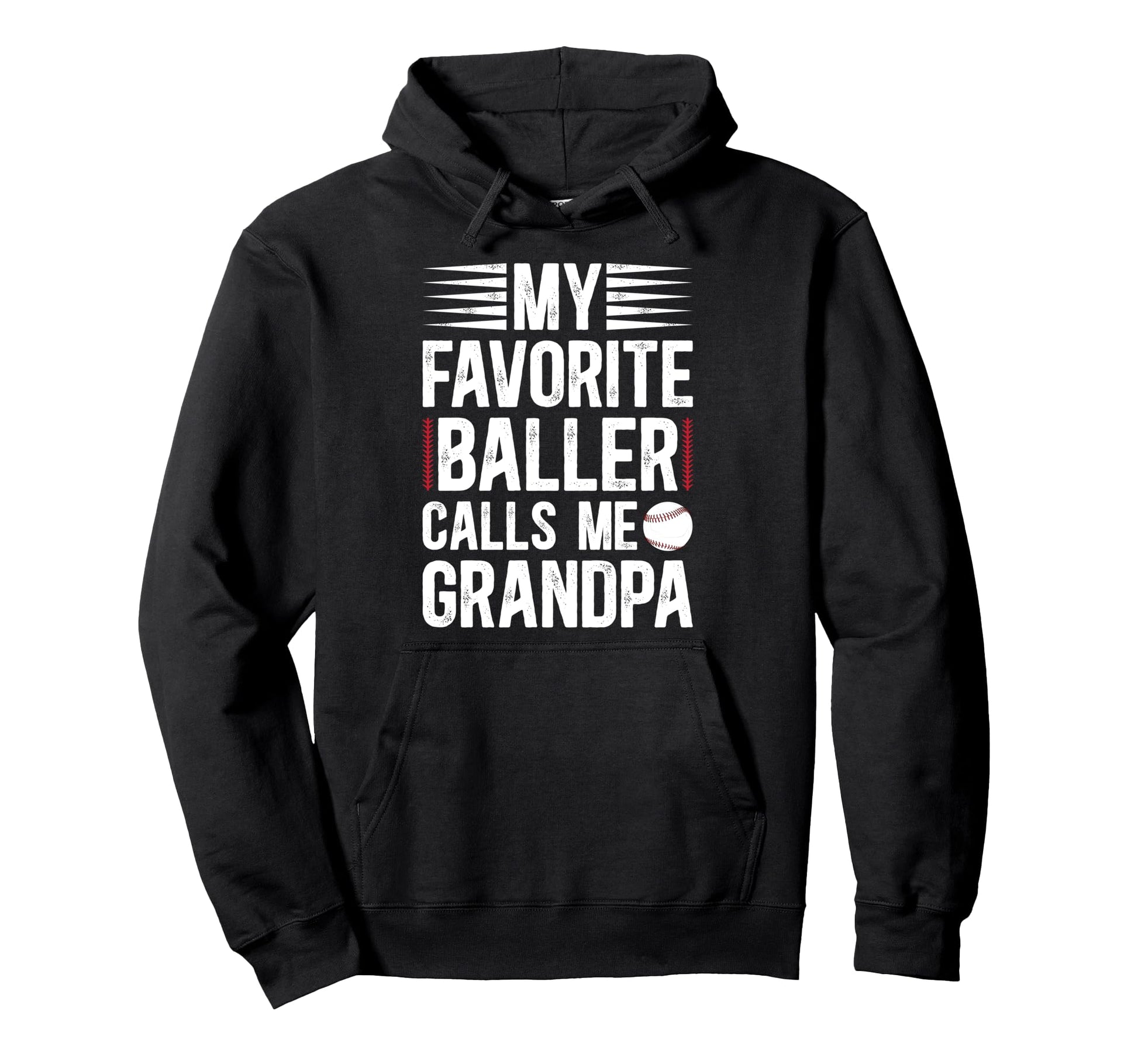 Proud Baseball Grandpa Baseball Player Hoodie - Custom Art Print Men Women - T-Shirt, Sweatshirt, Hoodie