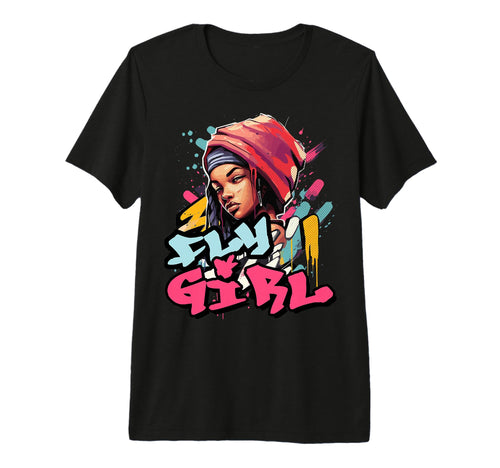Fly 80S 90S Old School B Hip Hop T-Shirt - Fun Novelty Design for Adults - T-Shirt, Sweatshirt, Hoodie