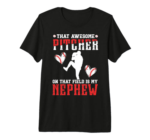 Baseball Pitcher Aunt Proud Baseball T-Shirt - Minimalist Print Men Women - T-Shirt, Sweatshirt, Hoodie