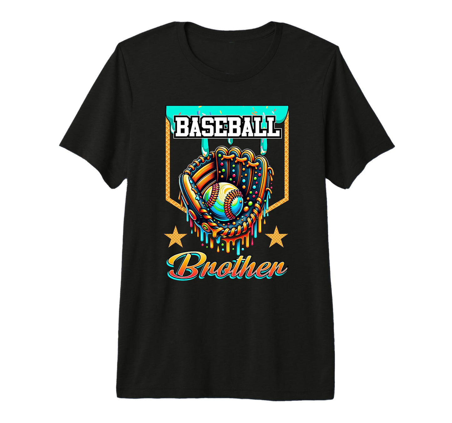 Baseball Drip Baseball Brother Ice T-Shirt - Novelty Apparel for Adults - T-Shirt, Sweatshirt, Hoodie
