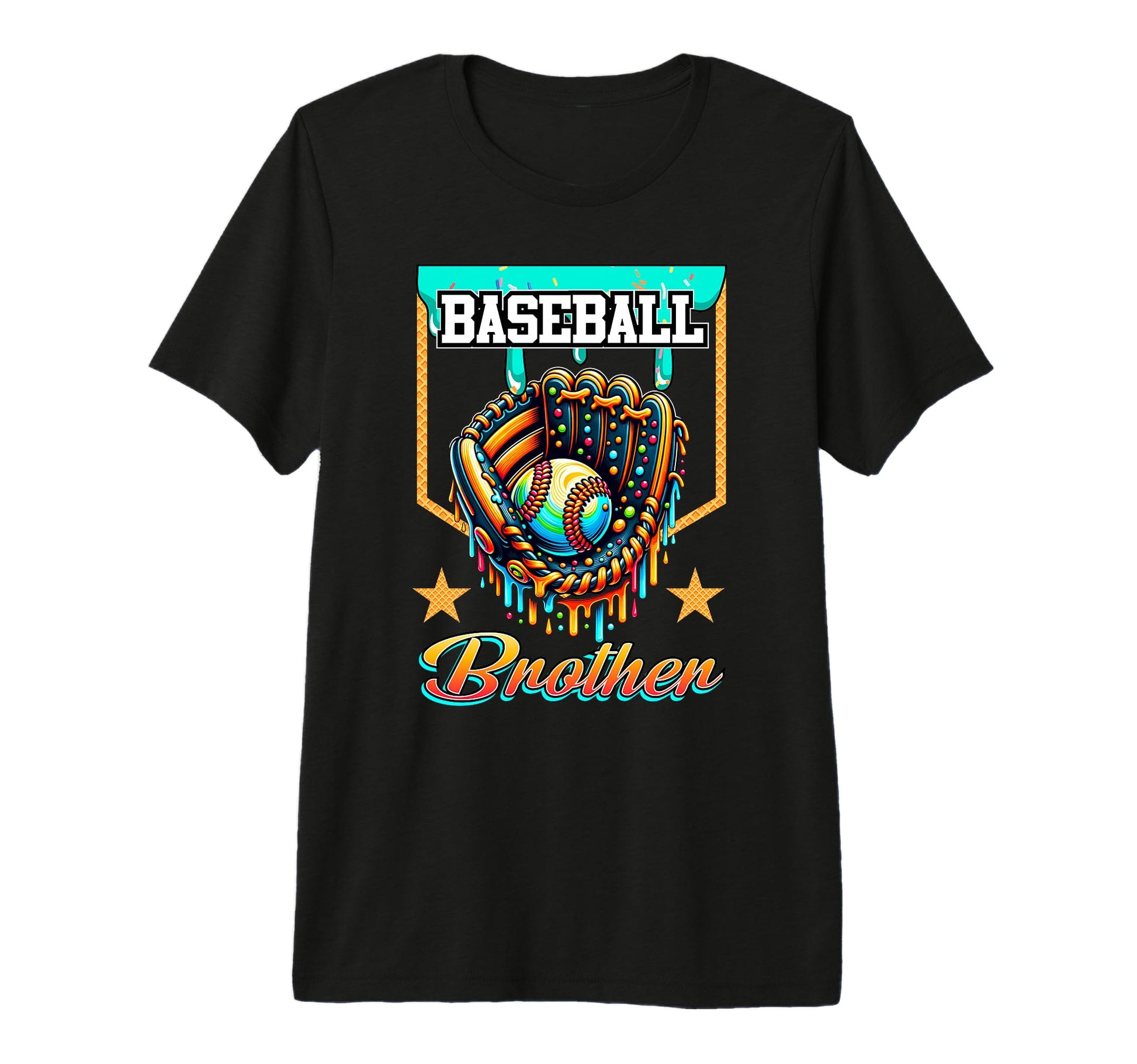 Baseball Drip Baseball Brother Ice T-Shirt - Novelty Apparel for Adults - T-Shirt, Sweatshirt, Hoodie