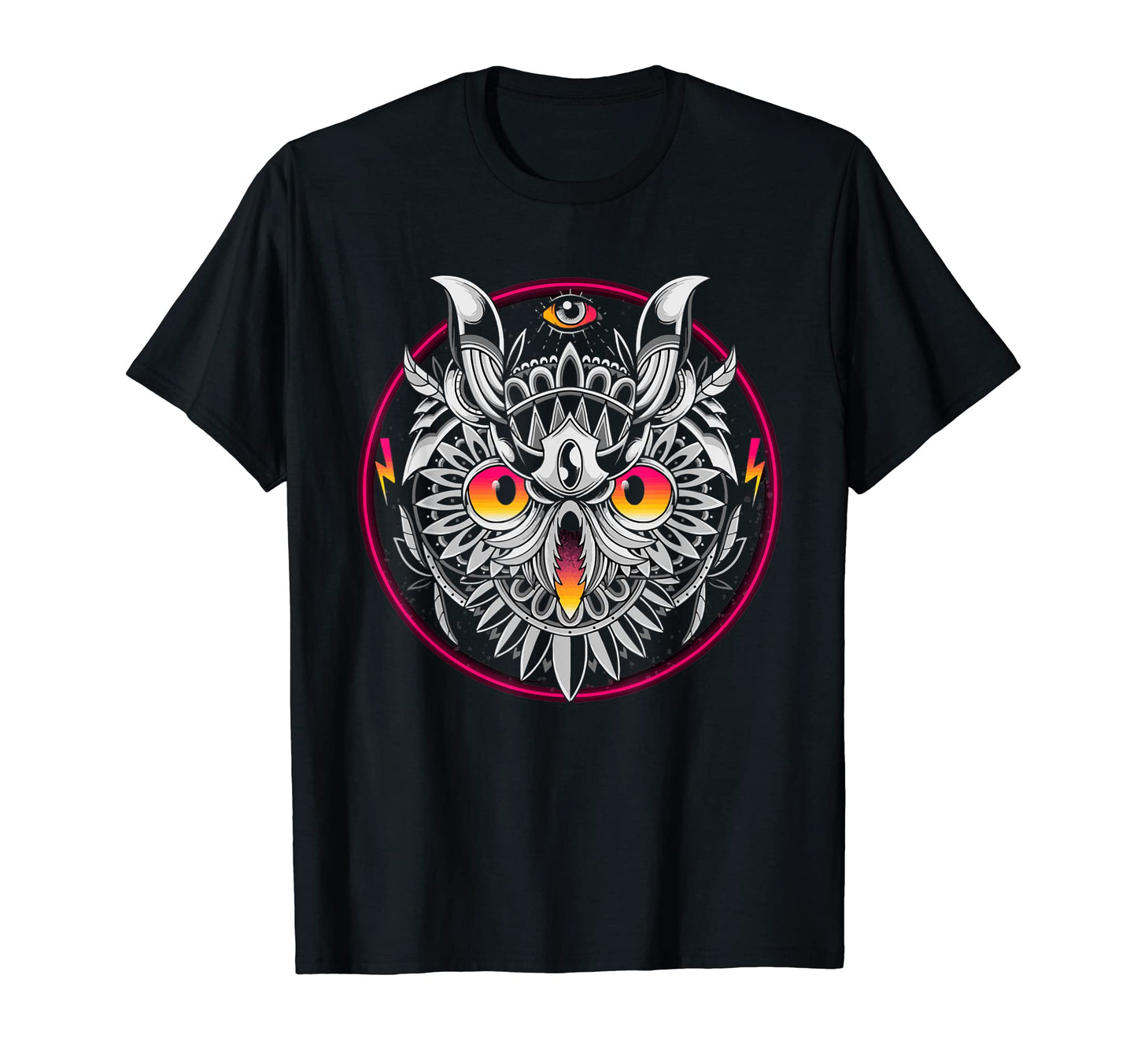 Vaporwave Aesthetic Synthwave Retrowave Owl T-Shirt - Unique Graphic Unisex - T-Shirt, Sweatshirt, Hoodie