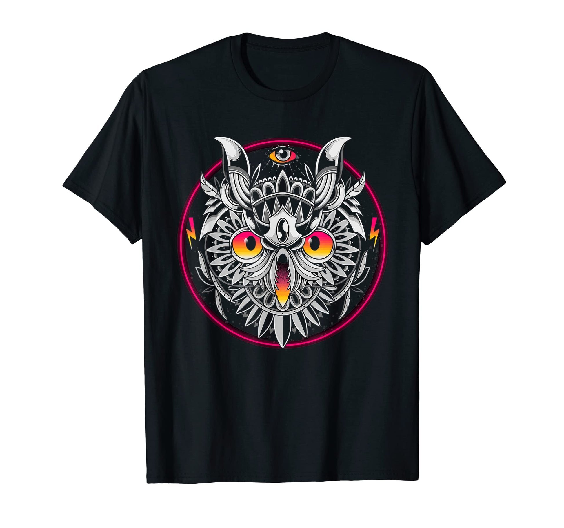 Vaporwave Aesthetic Synthwave Retrowave Owl T-Shirt - Unique Graphic Unisex - T-Shirt, Sweatshirt, Hoodie