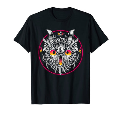 Vaporwave Aesthetic Synthwave Retrowave Owl T-Shirt - Unique Graphic Unisex - T-Shirt, Sweatshirt, Hoodie