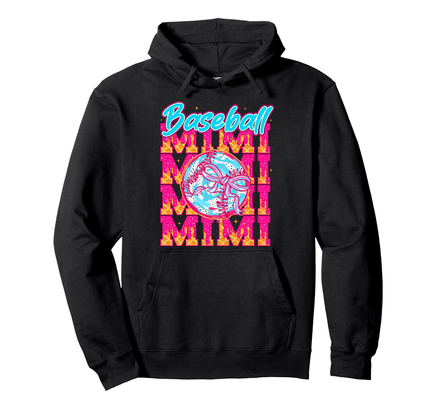 Baseball Drip Mimi Ice Cream Drip Hoodie - Streetwear Style Men Women - T-Shirt, Sweatshirt, Hoodie