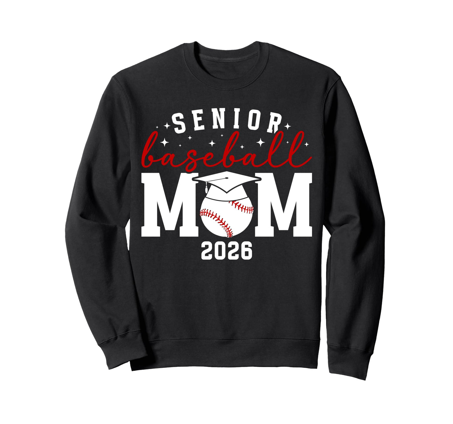 Baseball Senior Mom Senior Sweatshirt - Minimalist Print Men Women - T-Shirt, Sweatshirt, Hoodie