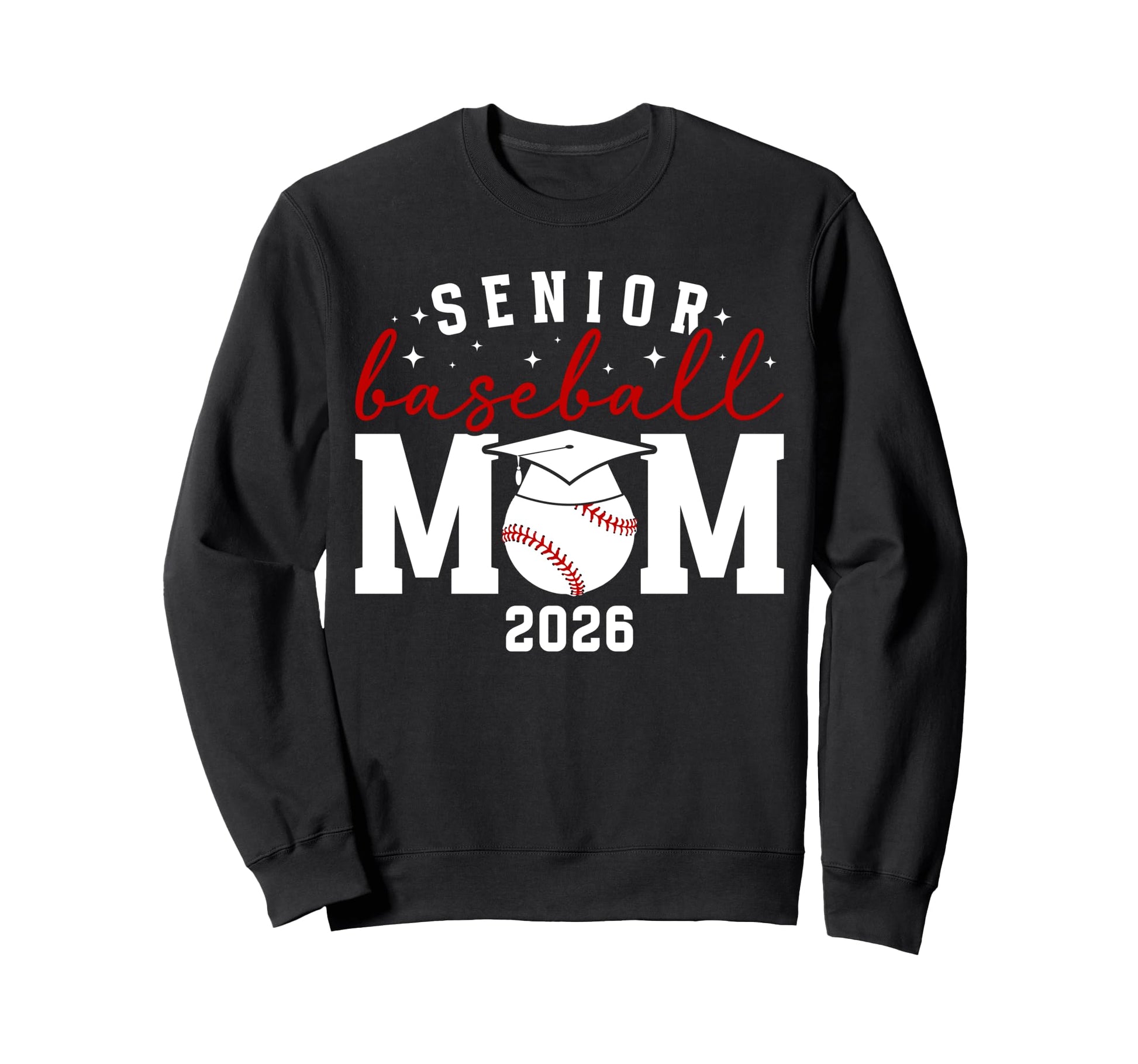 Baseball Senior Mom Senior Sweatshirt - Minimalist Print Men Women - T-Shirt, Sweatshirt, Hoodie