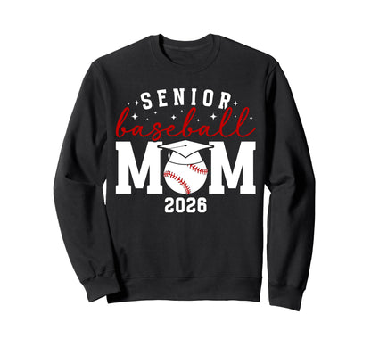 Baseball Senior Mom Senior Sweatshirt - Minimalist Print Men Women - T-Shirt, Sweatshirt, Hoodie