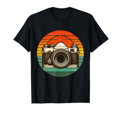 Camera Sunset Photography Lovers T-Shirt - Graphic Print for Adults - T-Shirt, Sweatshirt, Hoodie