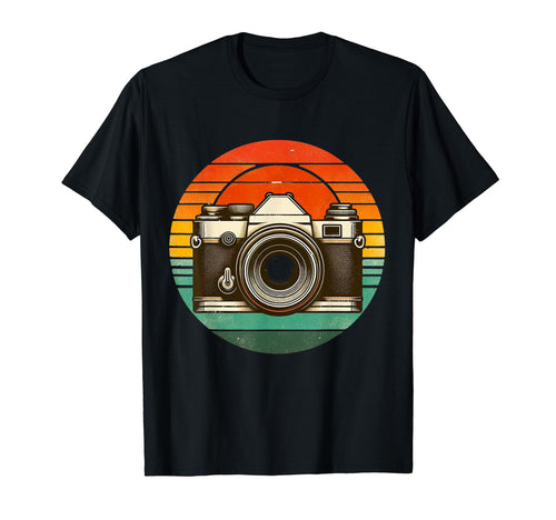 Camera Sunset Photography Lovers T-Shirt - Graphic Print for Adults - T-Shirt, Sweatshirt, Hoodie