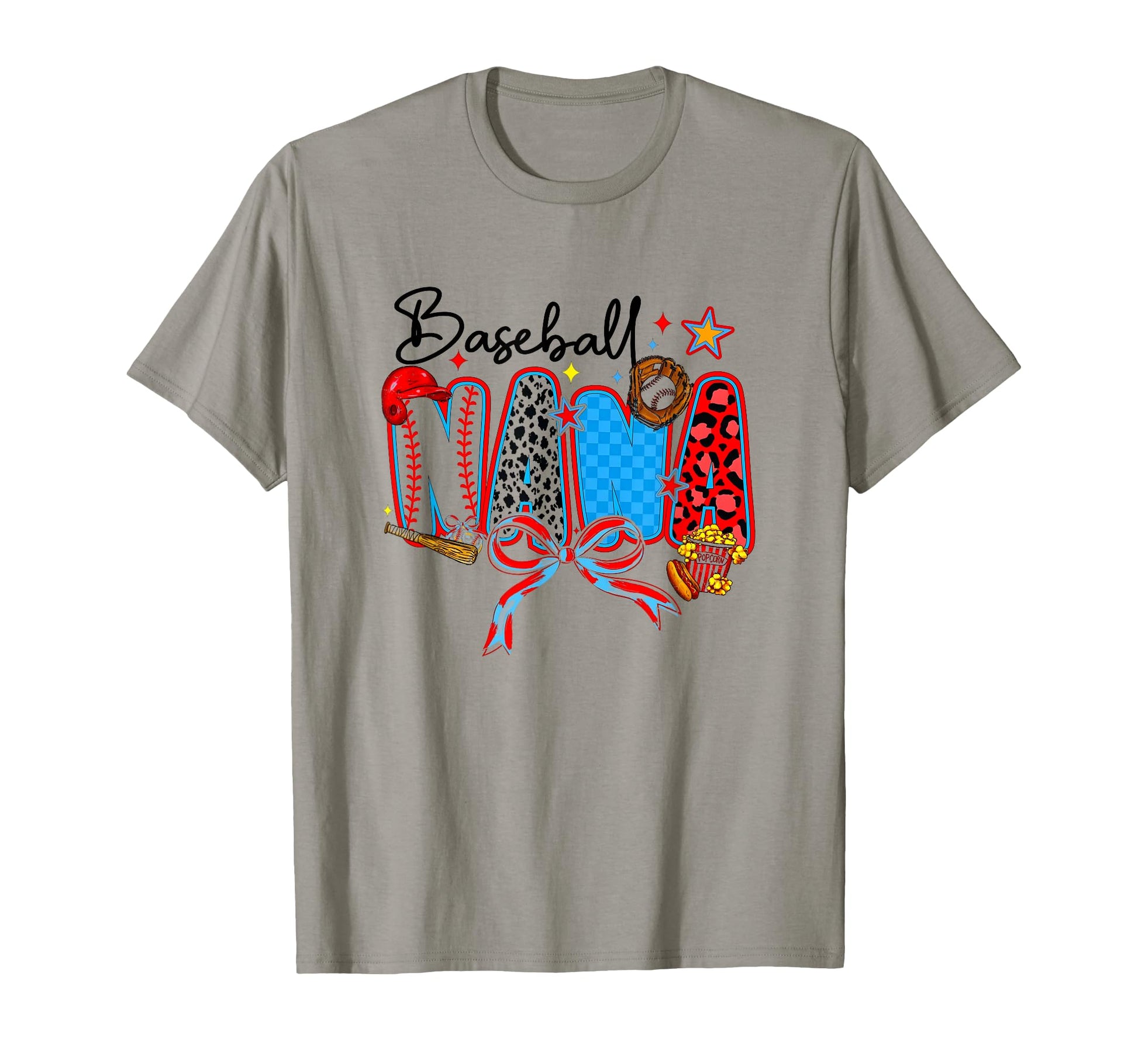 Baseball Nana Coquette Bow Funny Game T-Shirt - Fun Novelty Design Unisex - T-Shirt, Sweatshirt, Hoodie
