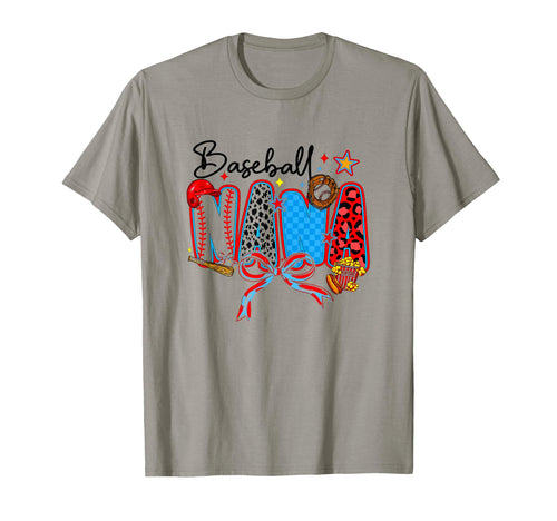 Baseball Nana Coquette Bow Funny Game T-Shirt - Fun Novelty Design Unisex - T-Shirt, Sweatshirt, Hoodie