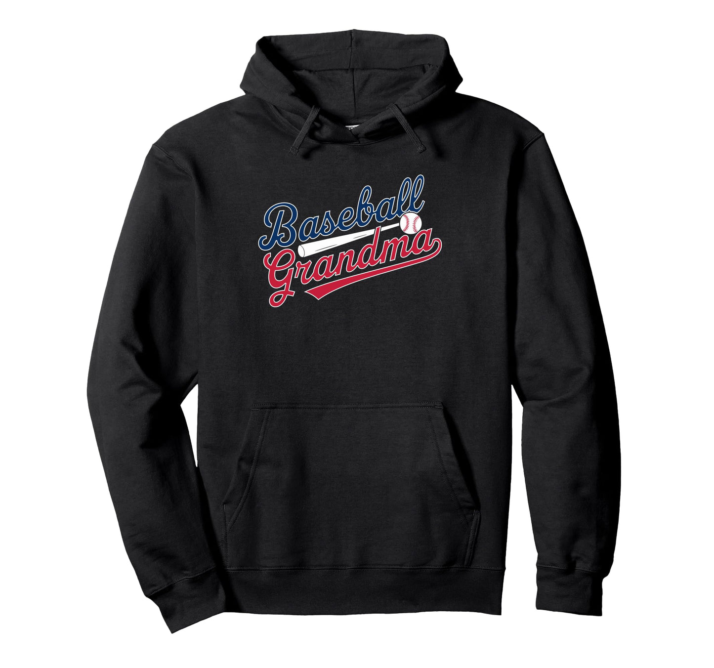 Baseball Grandma Hoodie - Fun Novelty Design Men Women - T-Shirt, Sweatshirt, Hoodie