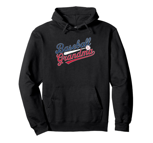 Baseball Grandma Hoodie - Fun Novelty Design Men Women - T-Shirt, Sweatshirt, Hoodie
