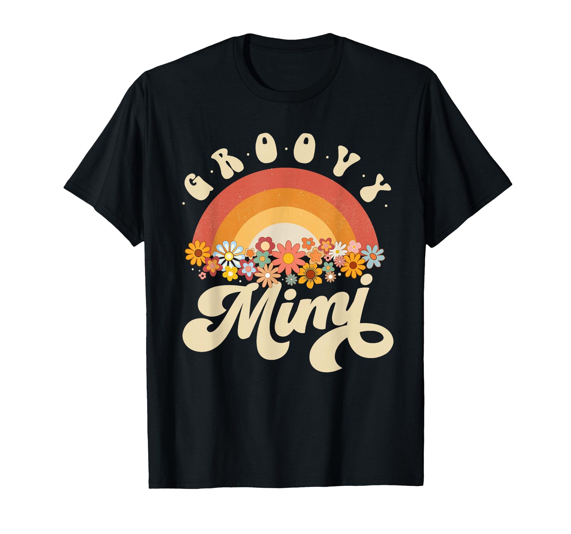 Groovy Mimi Rainbow Colorful T-Shirt - Fun Novelty Design for Adults - T-Shirt, Sweatshirt, Hoodie