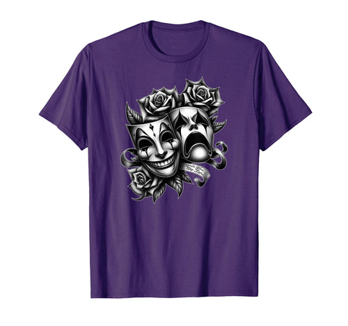 Smile Now Cry Later Masks Clown Cholo T-Shirt - Streetwear Style Unisex - T-Shirt, Sweatshirt, Hoodie