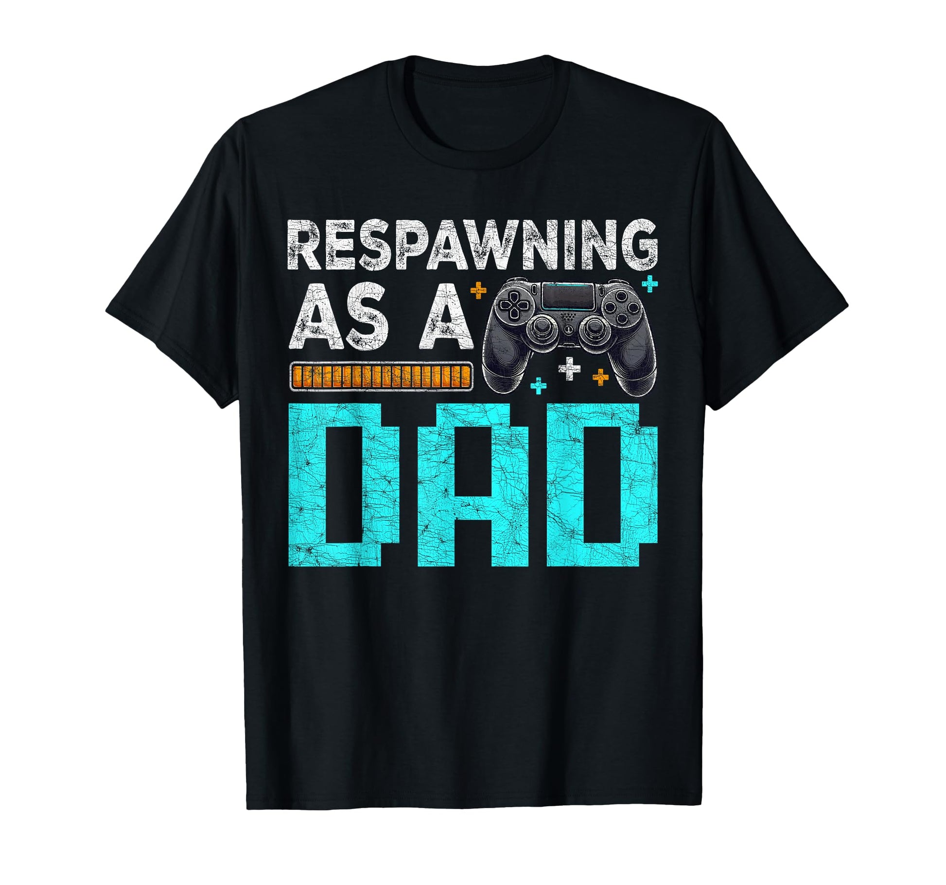 Gamer Dad Fathers Day Respawning As T-Shirt - Aesthetic Graphic for Adults - T-Shirt, Sweatshirt, Hoodie