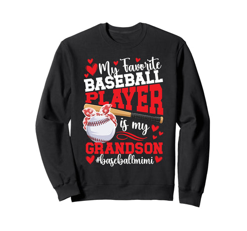Baseball Mimi Grandma Proud Baseball Sweatshirt - Trendy Graphic Men Women - T-Shirt, Sweatshirt, Hoodie