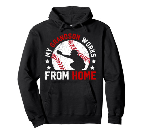 Funny Baseball Catcher Grandma Baseball Hoodie - Trendy Graphic for Adults - T-Shirt, Sweatshirt, Hoodie
