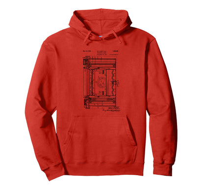Camera Photographic Patent 1934 Hoodie - Casual Everyday Wear for Adults - T-Shirt, Sweatshirt, Hoodie