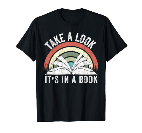 Take Its Book Lovers Rainbow T-Shirt - Unique Graphic Men Women - T-Shirt, Sweatshirt, Hoodie