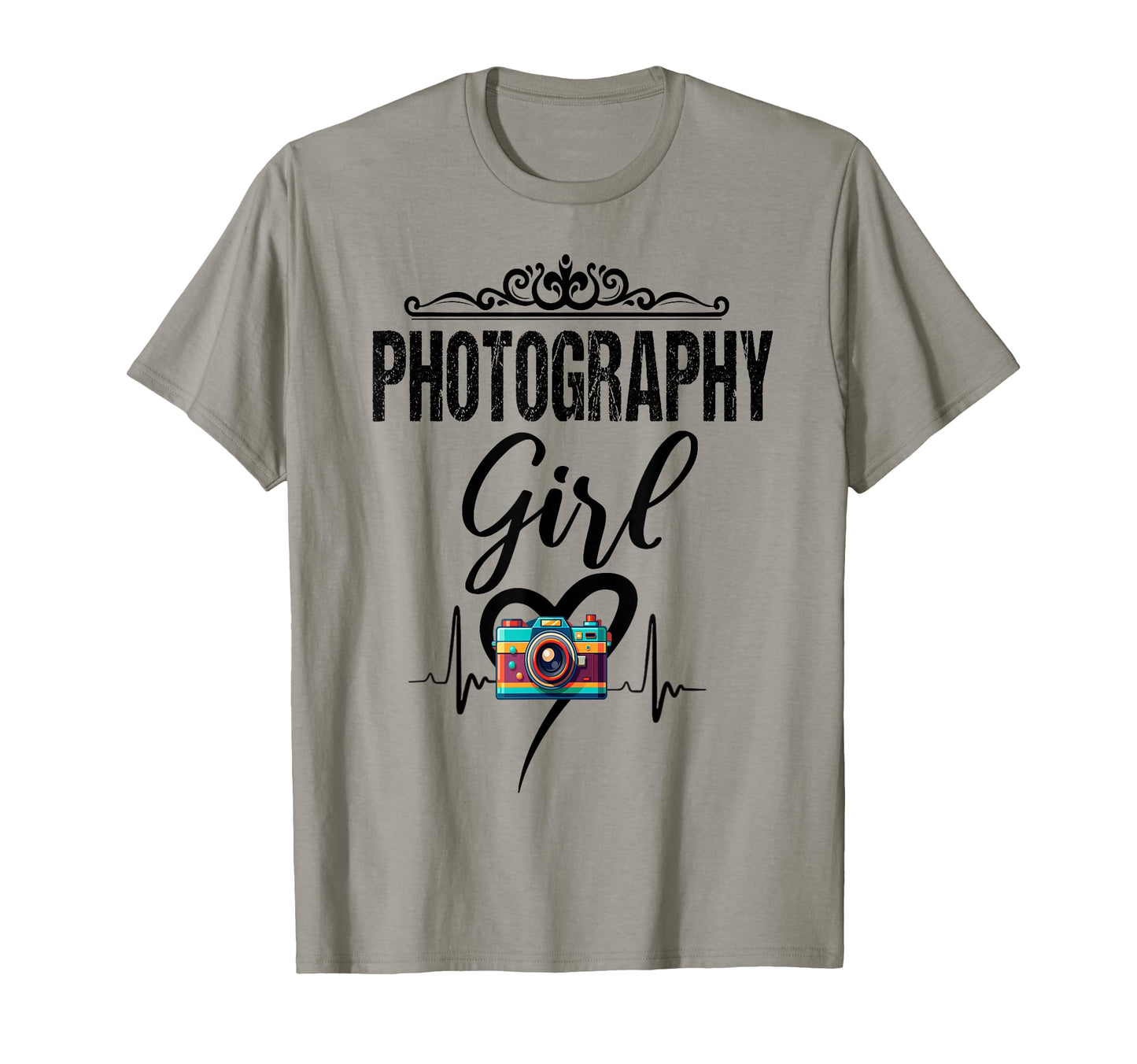 Womens Funny Photographer Camera T-Shirt - Graphic Print Men Women - T-Shirt, Sweatshirt, Hoodie