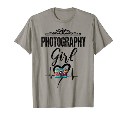 Womens Funny Photographer Camera T-Shirt - Graphic Print Men Women - T-Shirt, Sweatshirt, Hoodie