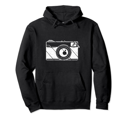 Camera Photography Lover Photographer Gift Hoodie - Custom Art Print Unisex - T-Shirt, Sweatshirt, Hoodie