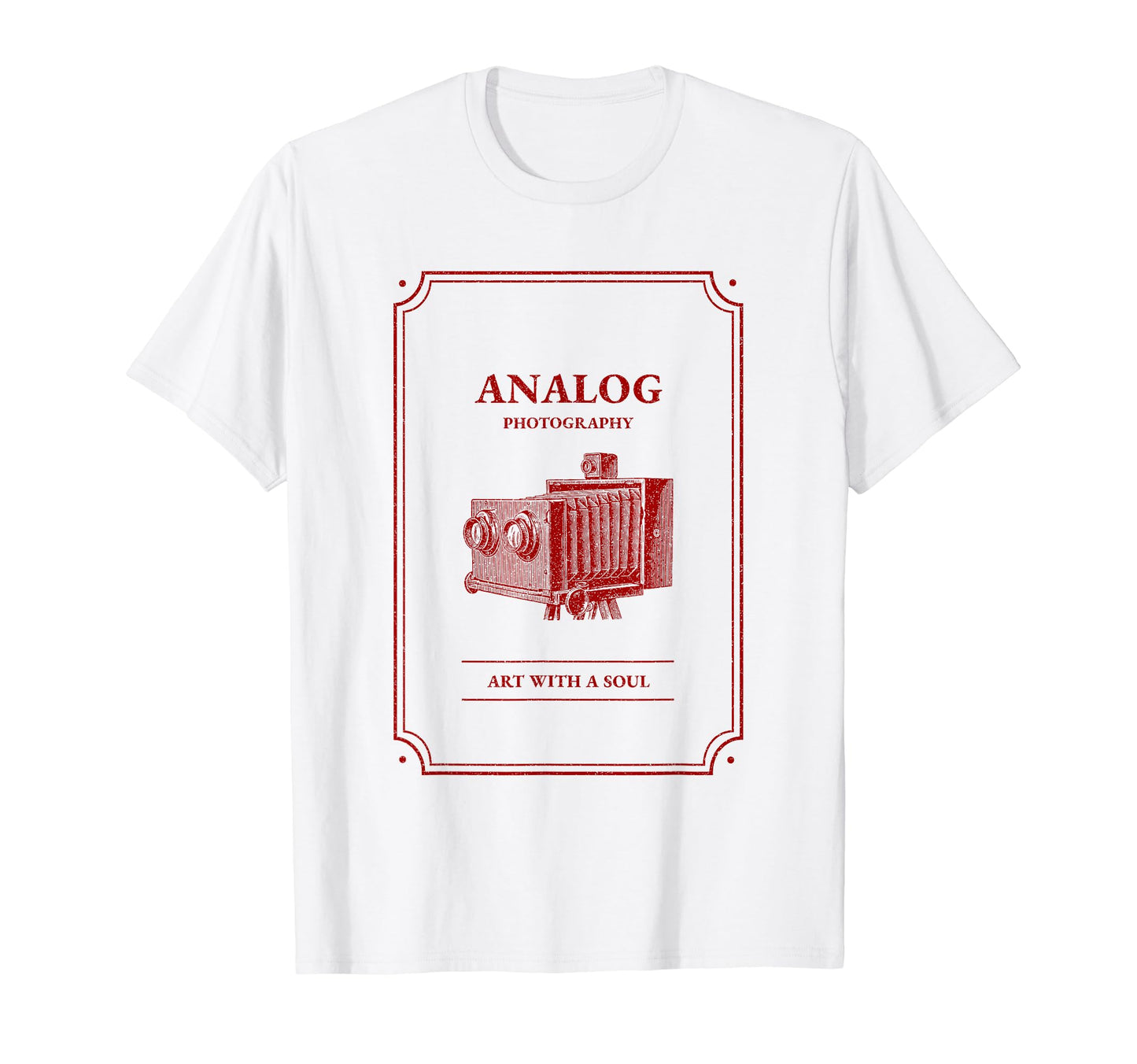 Analog Photography Art Soul Camera T-Shirt - Trendy Graphic Men Women - T-Shirt, Sweatshirt, Hoodie
