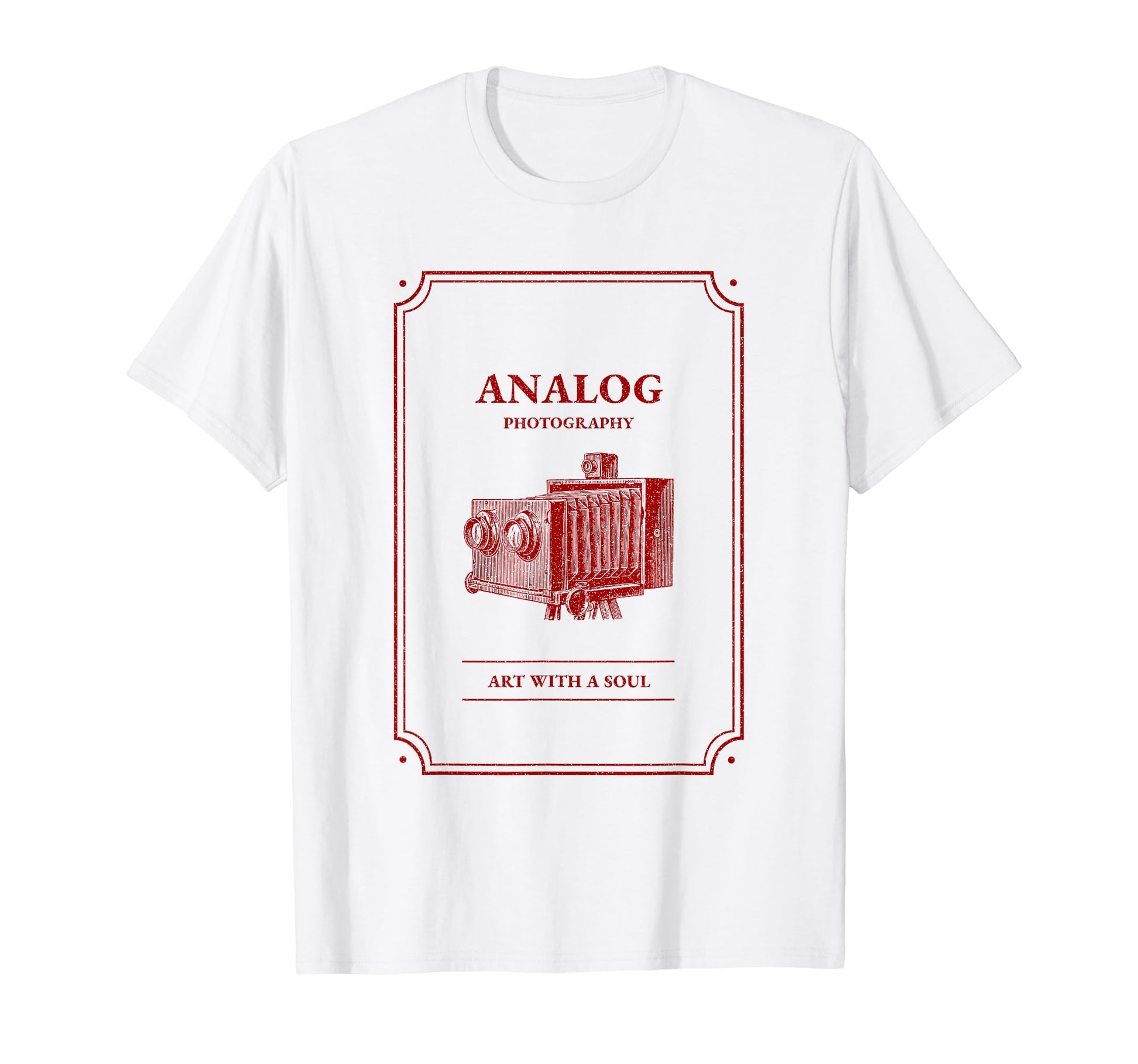 Analog Photography Art Soul Camera T-Shirt - Trendy Graphic Men Women - T-Shirt, Sweatshirt, Hoodie