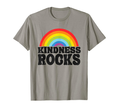 Anti Bullying Hippie Teacher Rainbow T-Shirt - Custom Art Print for Adults - T-Shirt, Sweatshirt, Hoodie