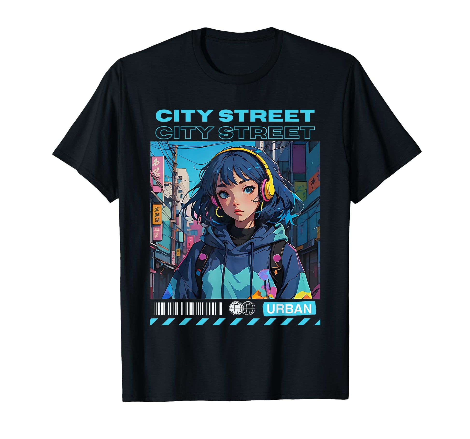 Anime Manga Cyberpunk Japanese T-Shirt - Casual Everyday Wear Men Women - T-Shirt, Sweatshirt, Hoodie