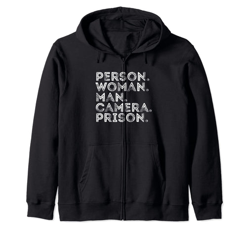 Person Camera Prison Tess T-Shirt - Custom Art Print Men Women - T-Shirt, Sweatshirt, Hoodie